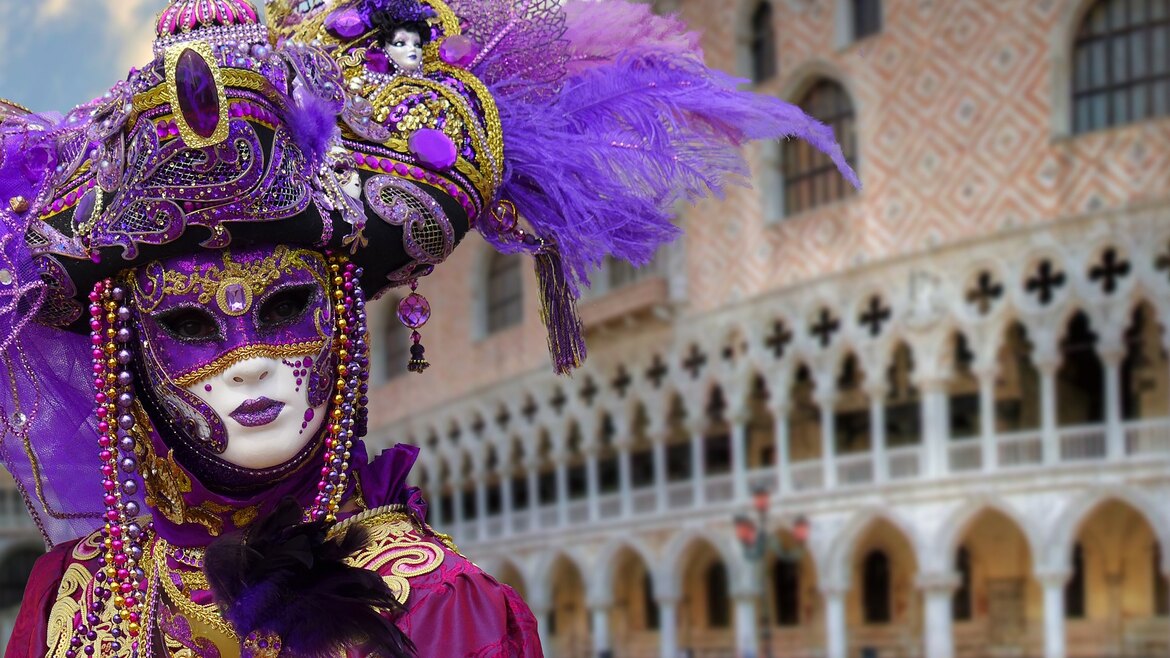 Kleurrijk Italiaans carnaval 