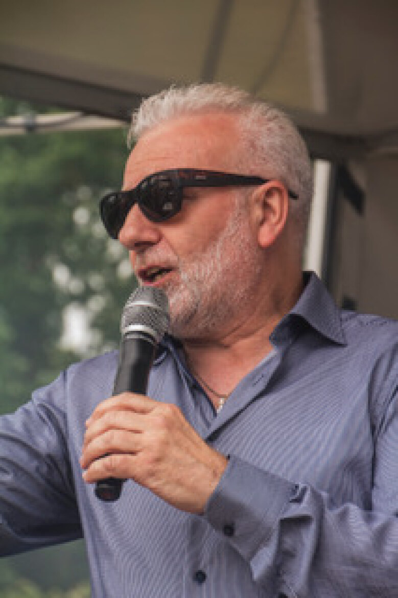 Lorenzo Di Addario live tijdens het Italië Evenement